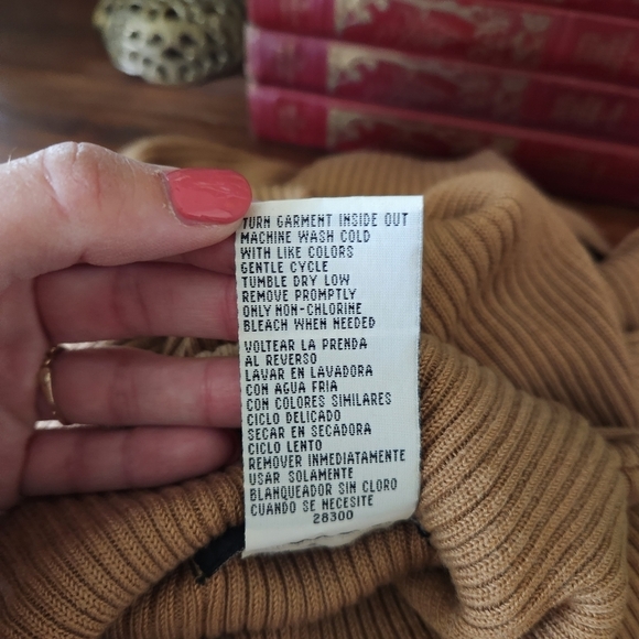 SAG HARBOR Turtleneck Dickey Size Small - Picture 8 of 9